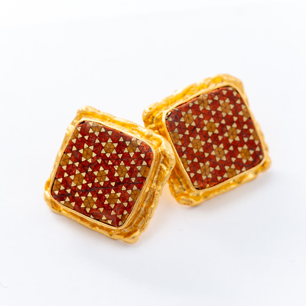 Bahar | Square Stud