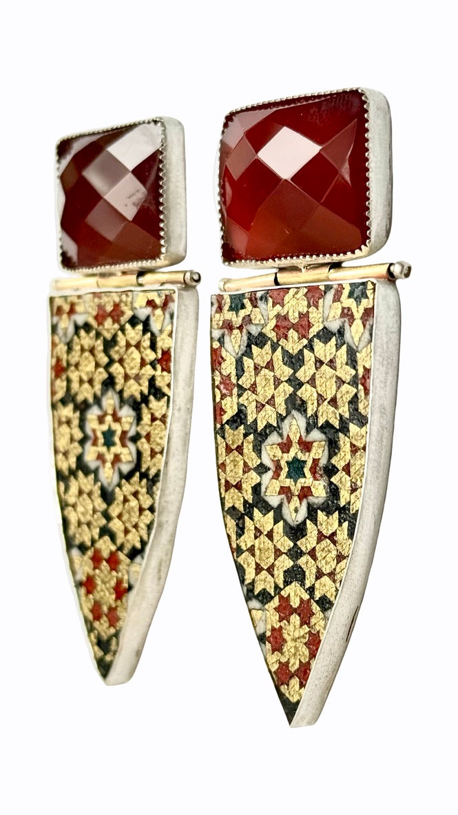 Sterling silver Dena Earrings