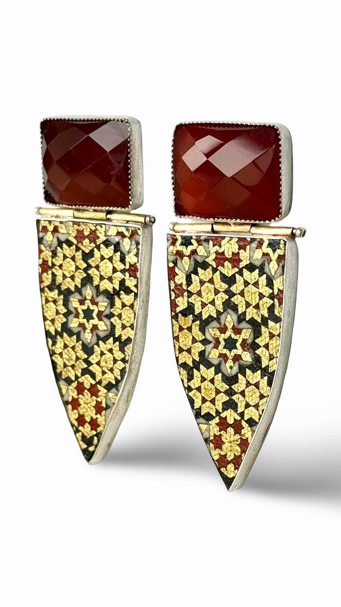 Sterling silver Dena Earrings