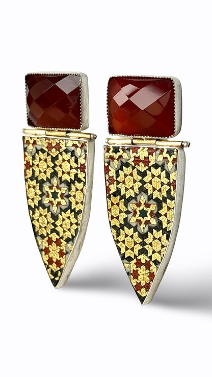 Sterling silver Dena Earrings