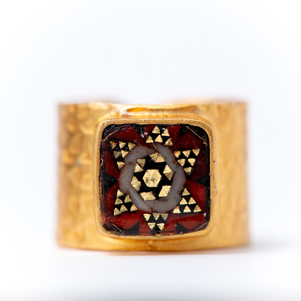 Golshan | Small Square Ring
