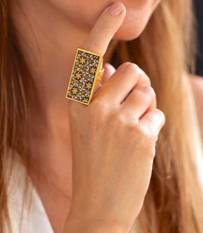 Persian Gardens | Rectangle Ring