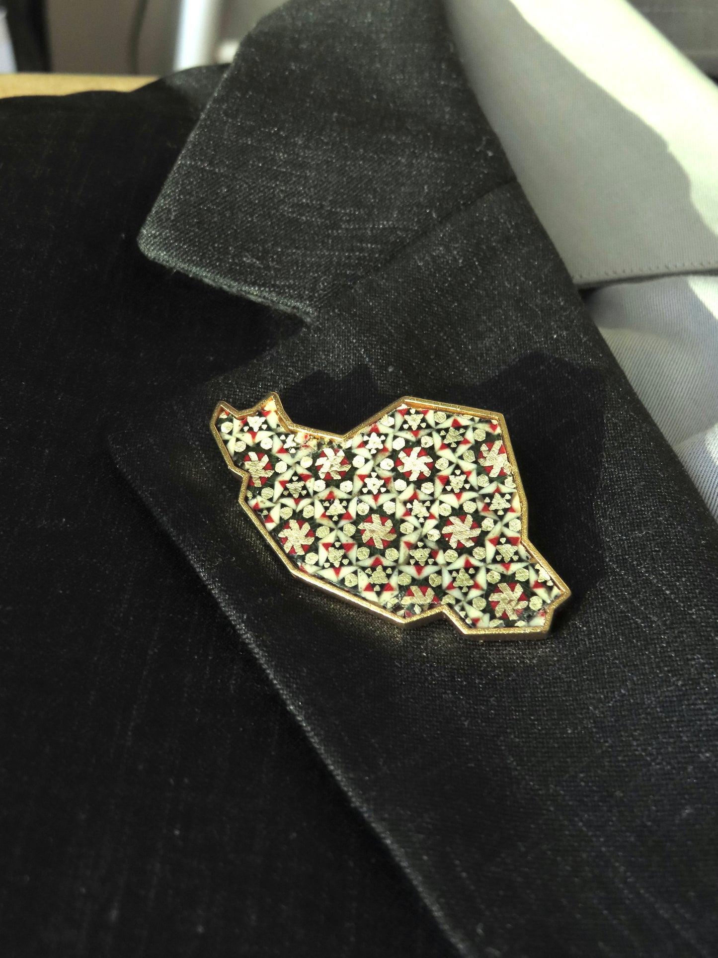 IRAN Pin/ Brooch