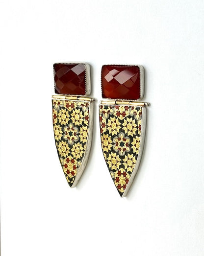 Sterling silver Dena Earrings