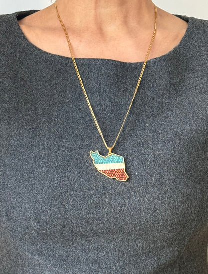 IRAN | Flag | Chain Necklace