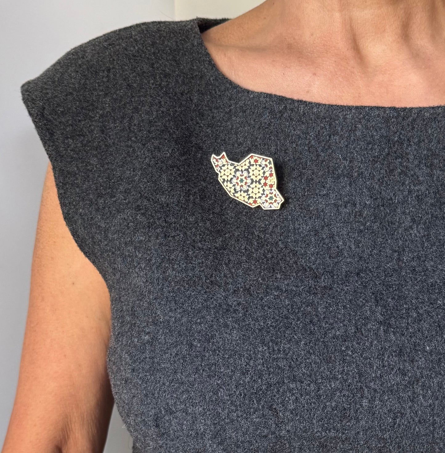 IRAN Pin/ Brooch