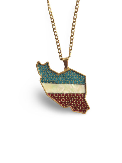 IRAN | Flag | Chain Necklace