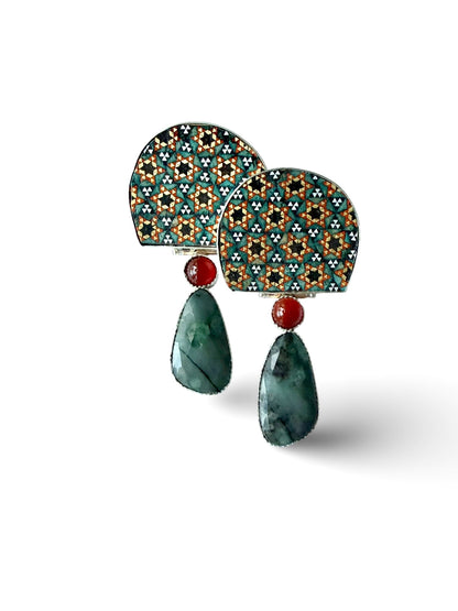 Gombad Sterling silver Earrings