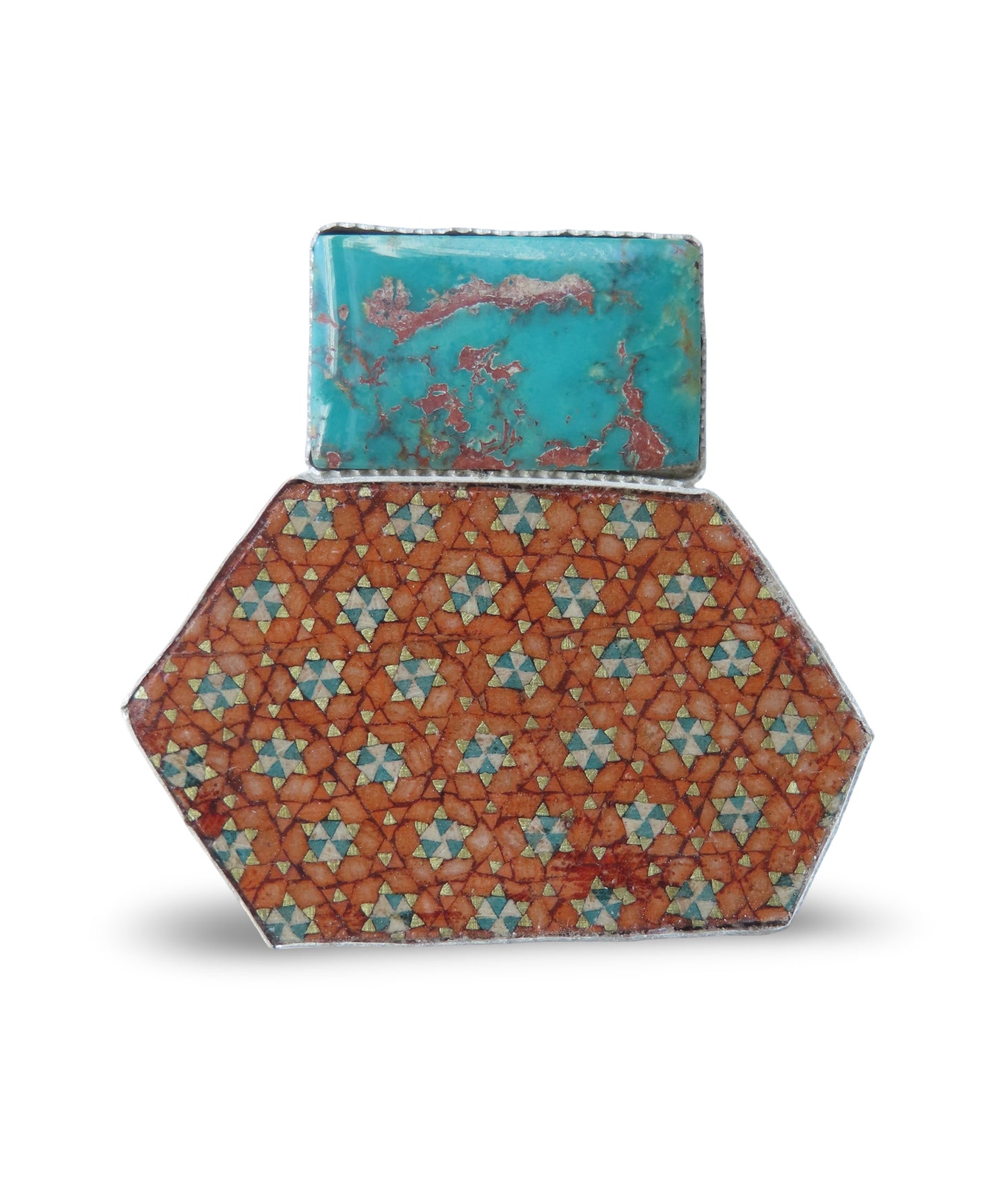 Neyshabur Turquoise Sterling silver Earrings