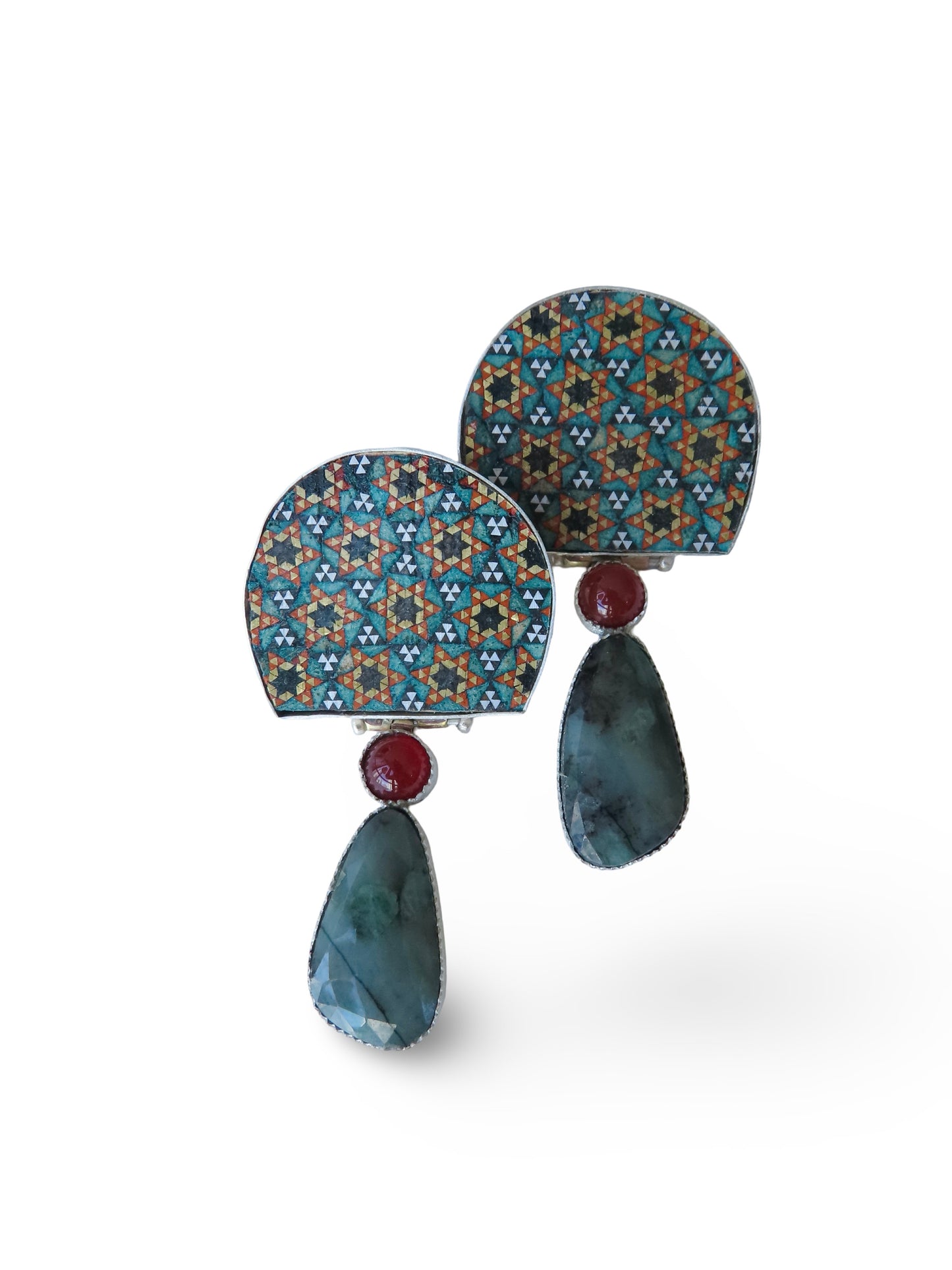 Gombad Sterling silver Earrings