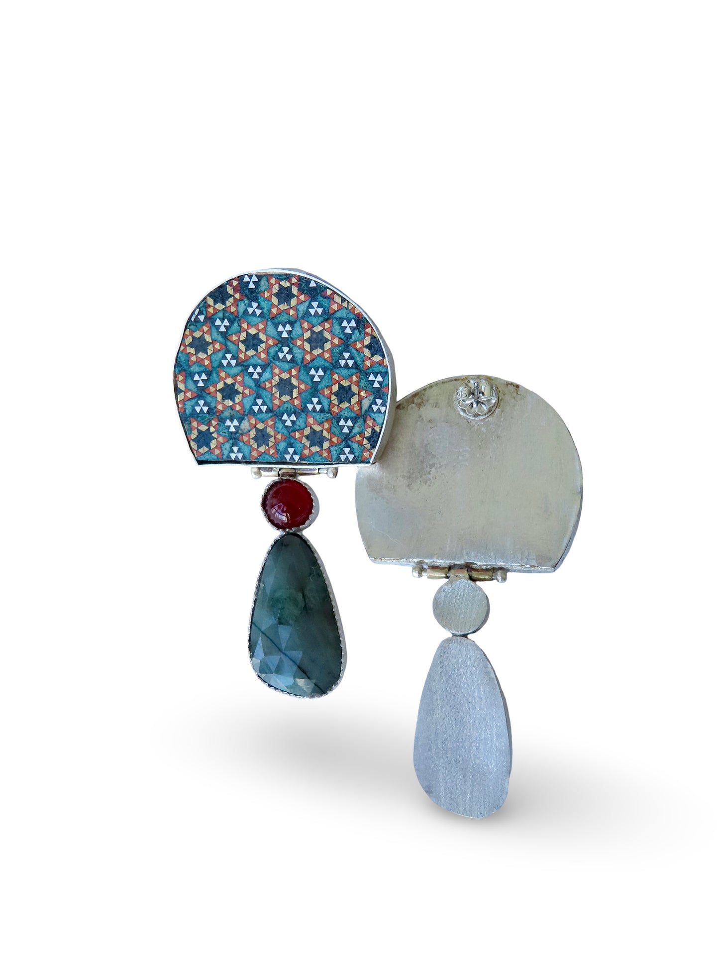 Gombad Sterling silver Earrings