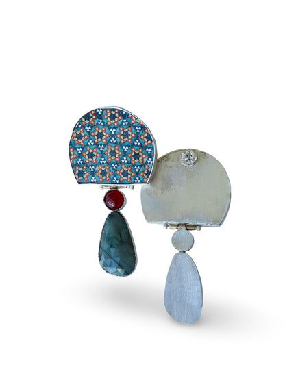 Gombad Sterling silver Earrings