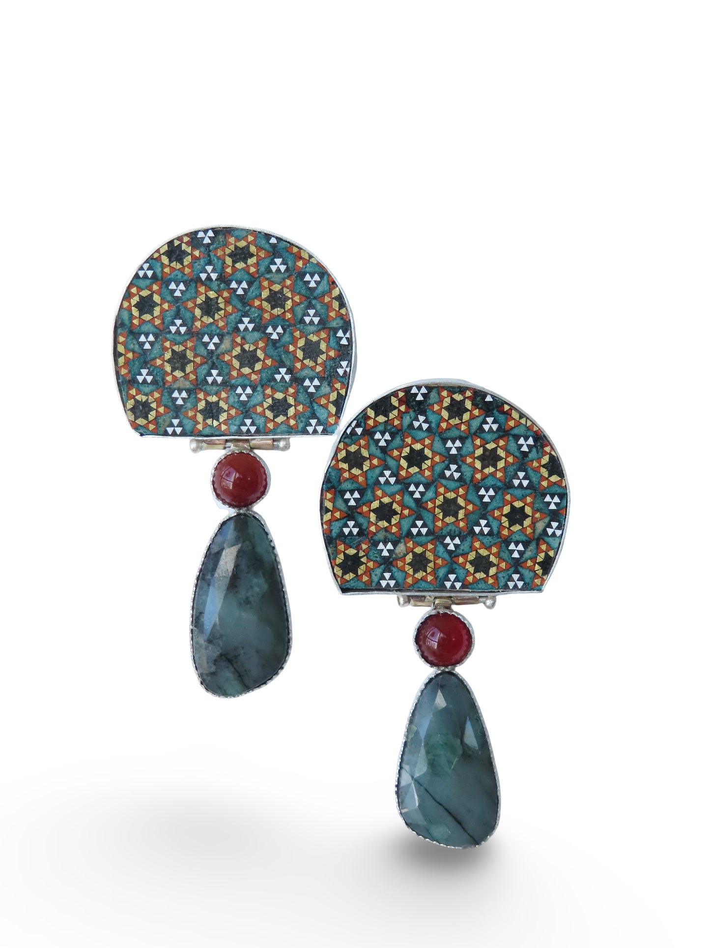 Gombad Sterling silver Earrings