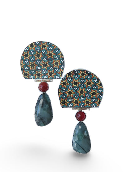 Gombad Sterling silver Earrings